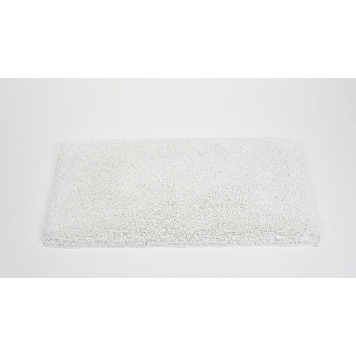 Abyss Habidecor Shag Bath Rug Flat Straight White (100) Fine Linens