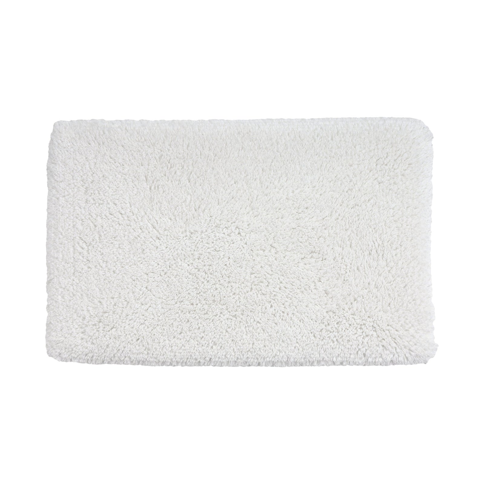 Abyss Habidecor Shag Bath Rug Main White Fine Linens