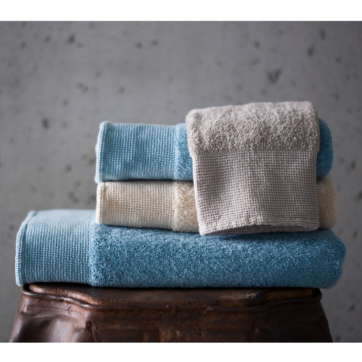 Abyss Abelha Bath Towels Multicolor White (770) Fine Linens