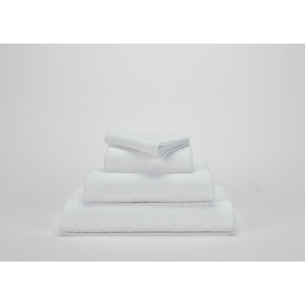 Abyss Lino Bath Towels Flat White (100) Fine Linens