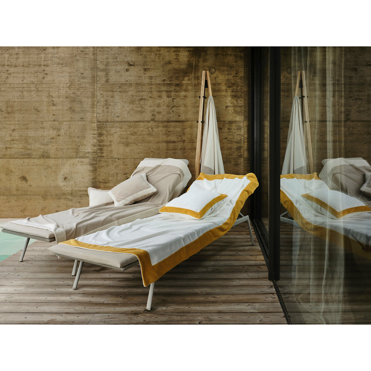 Abyss Portofino Beach Towels Portugal Lifestyle Fine Linens