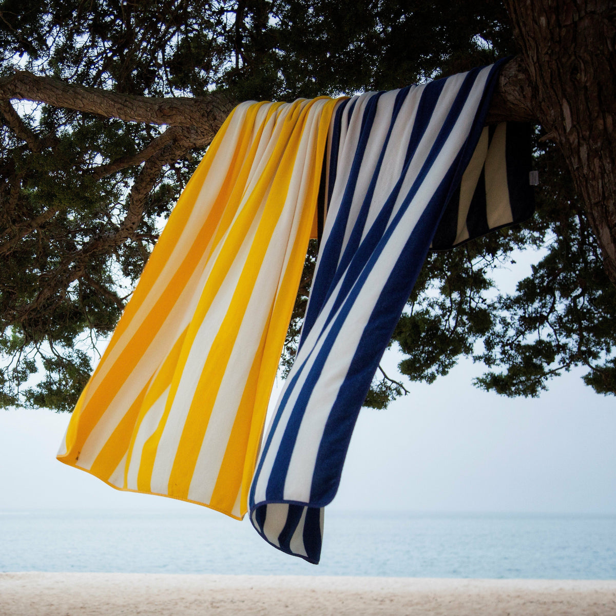 Abyss Prado Beach Towels Banane Cadette Blue Fine Linens