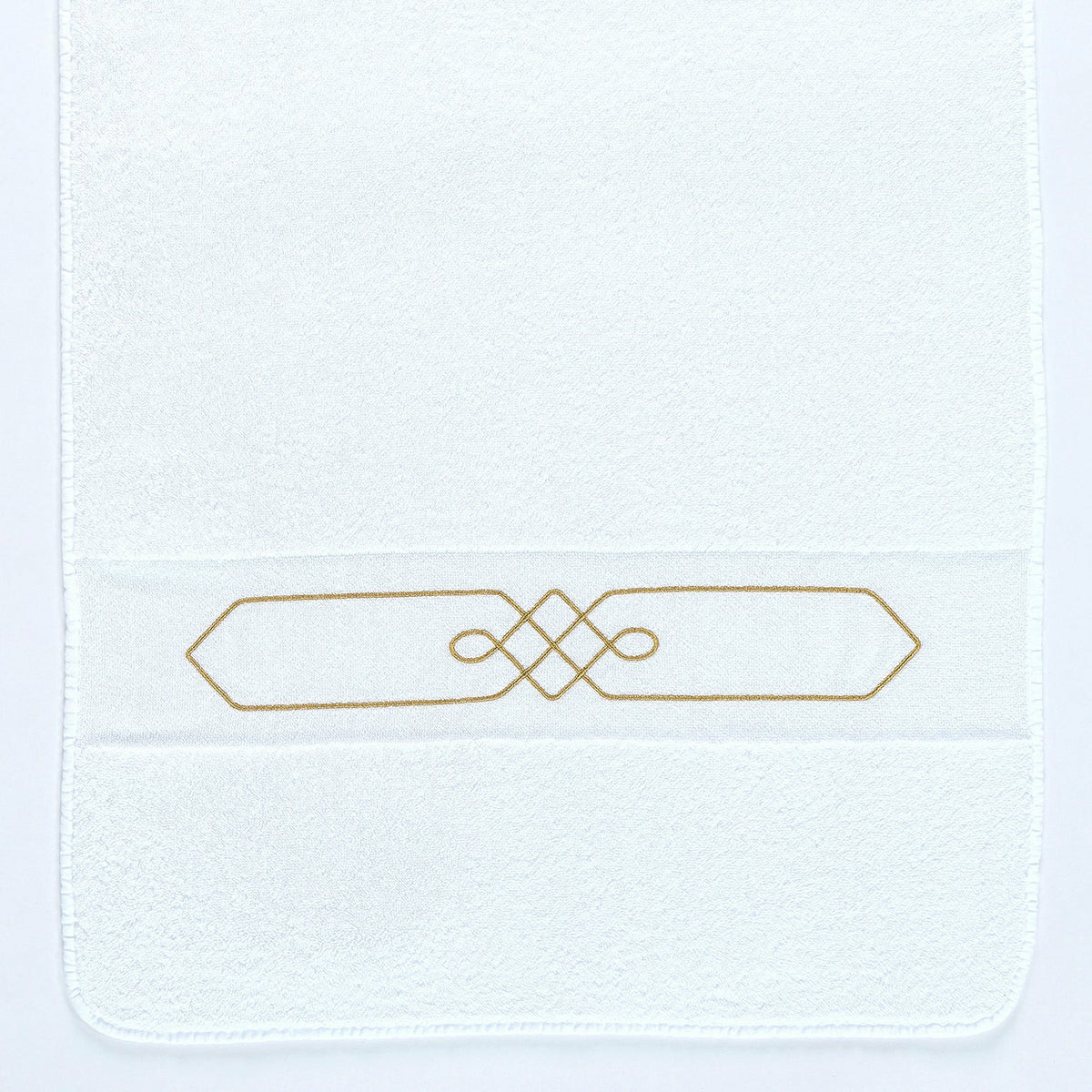 Abyss Spencer Bath Towel White/Gold (108) Fine Linens