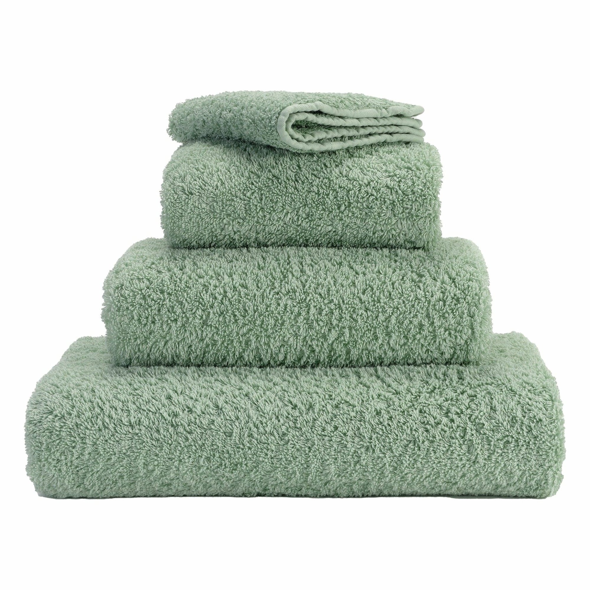 Abyss Super Pile Bath Towels Aqua Fine Linens