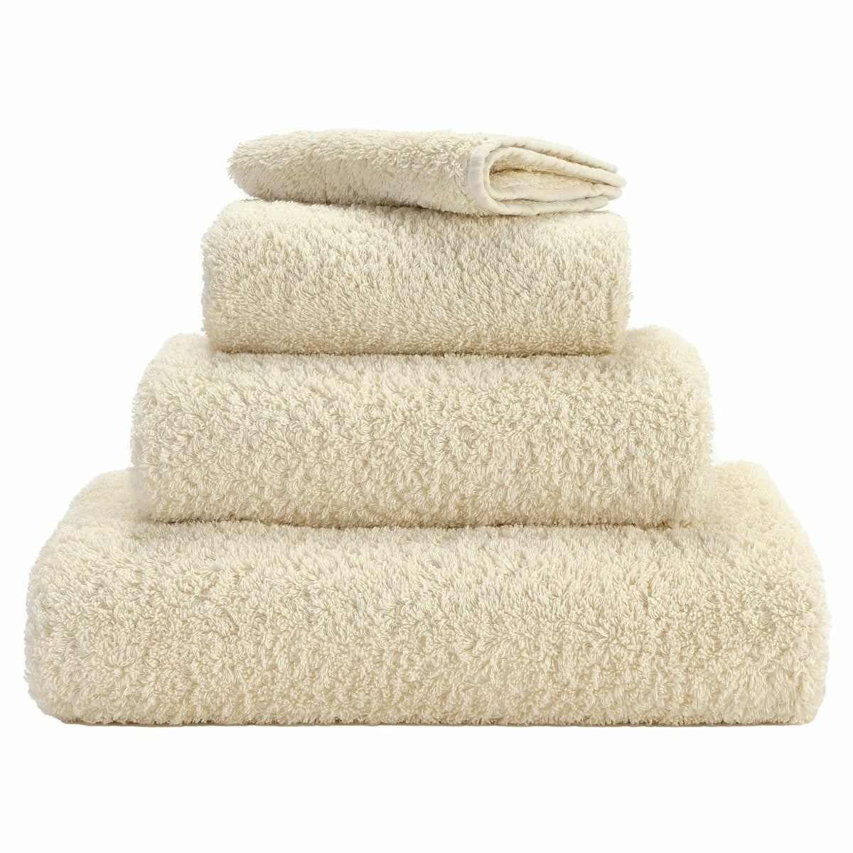 Abyss Super Pile Bath Towels Ecru Fine Linens