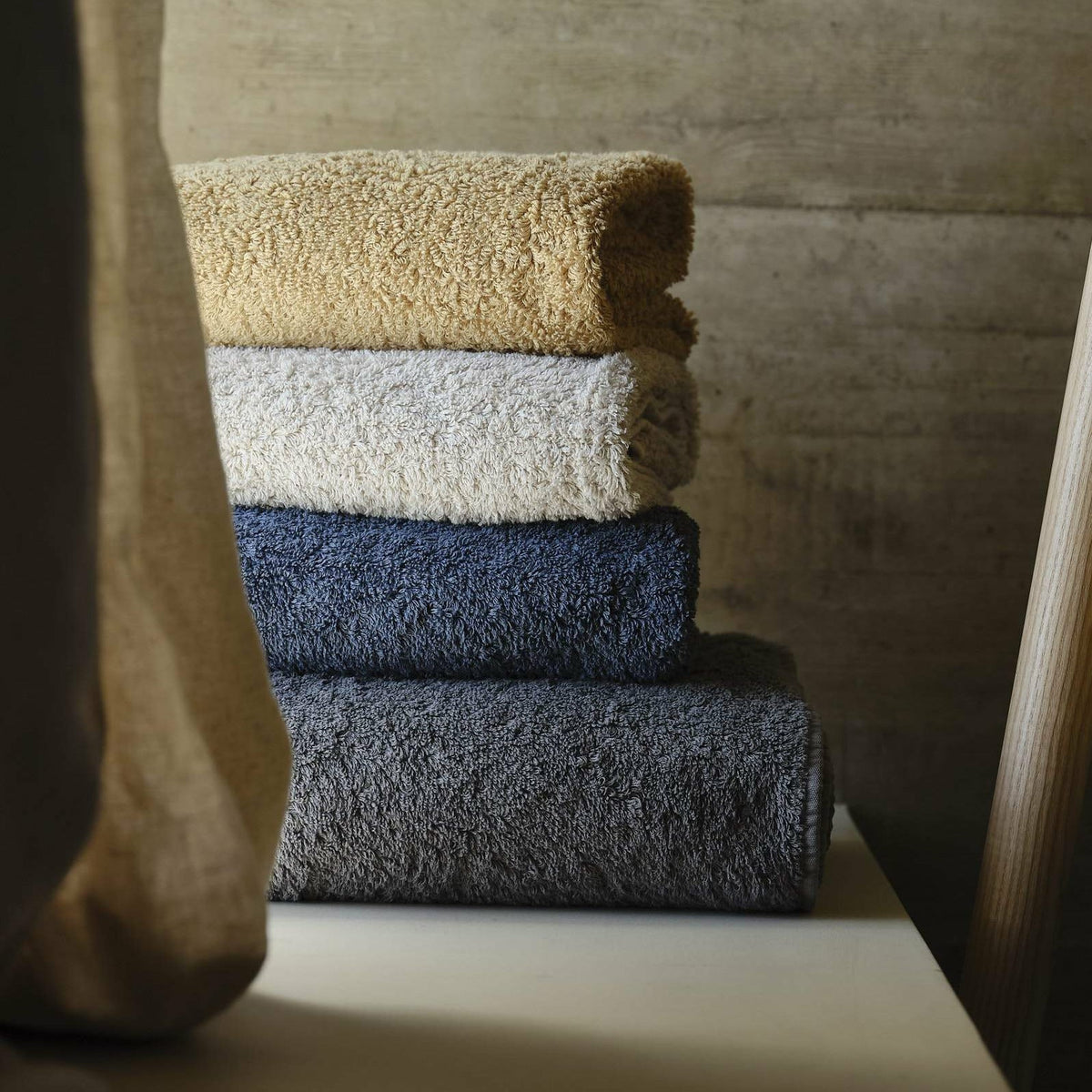Abyss Super Pile Bath Towels Mats Lupin Fine Linen Bath