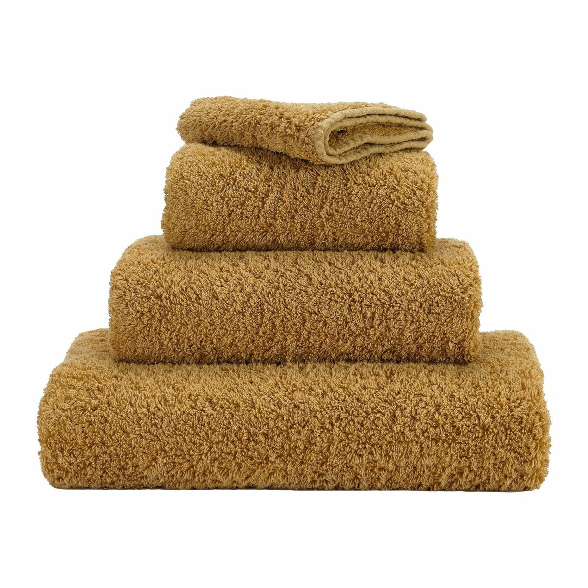 Abyss Super Pile Bath Towels Gold Fine Linens