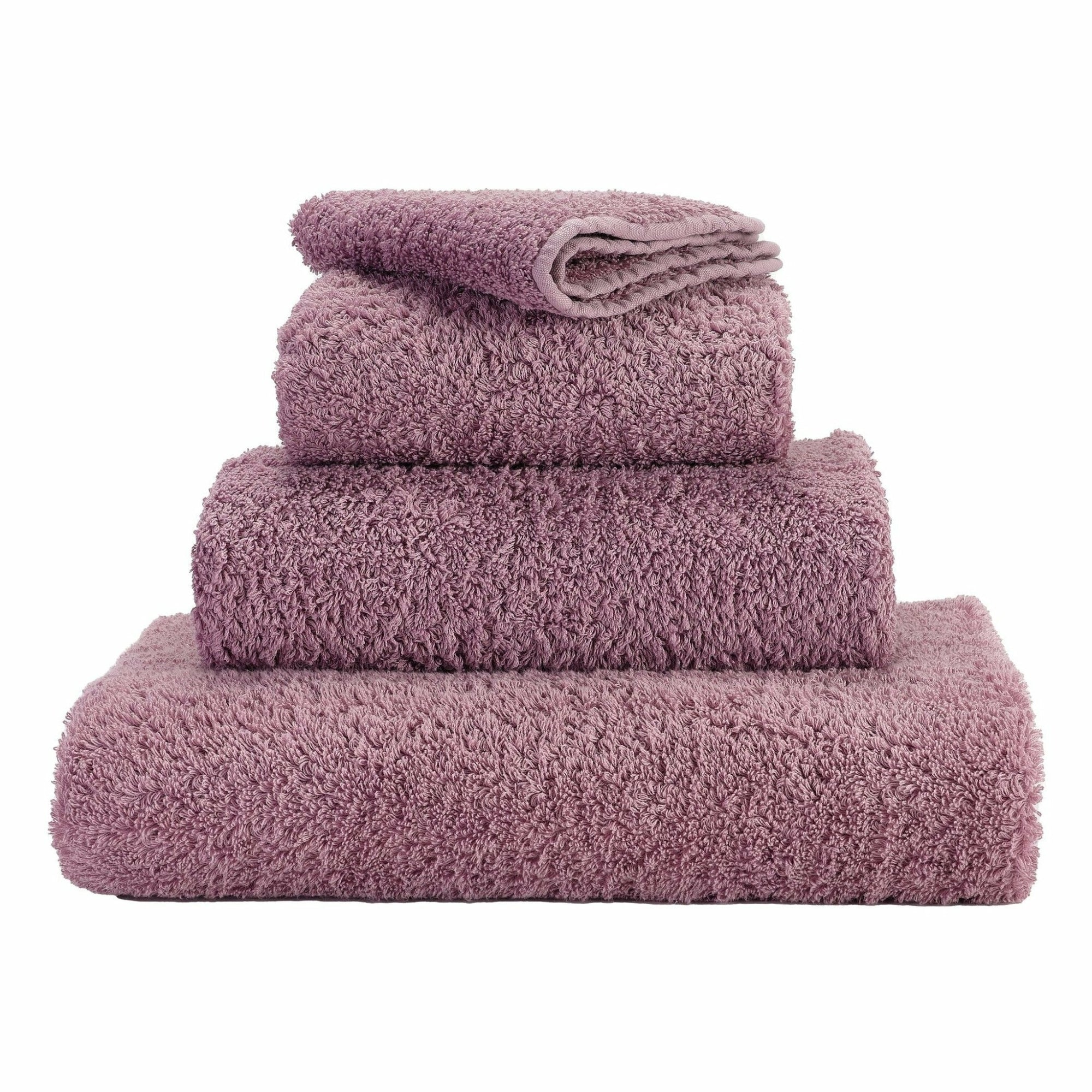Abyss Super Pile Bath Towels Orchid Fine Linens