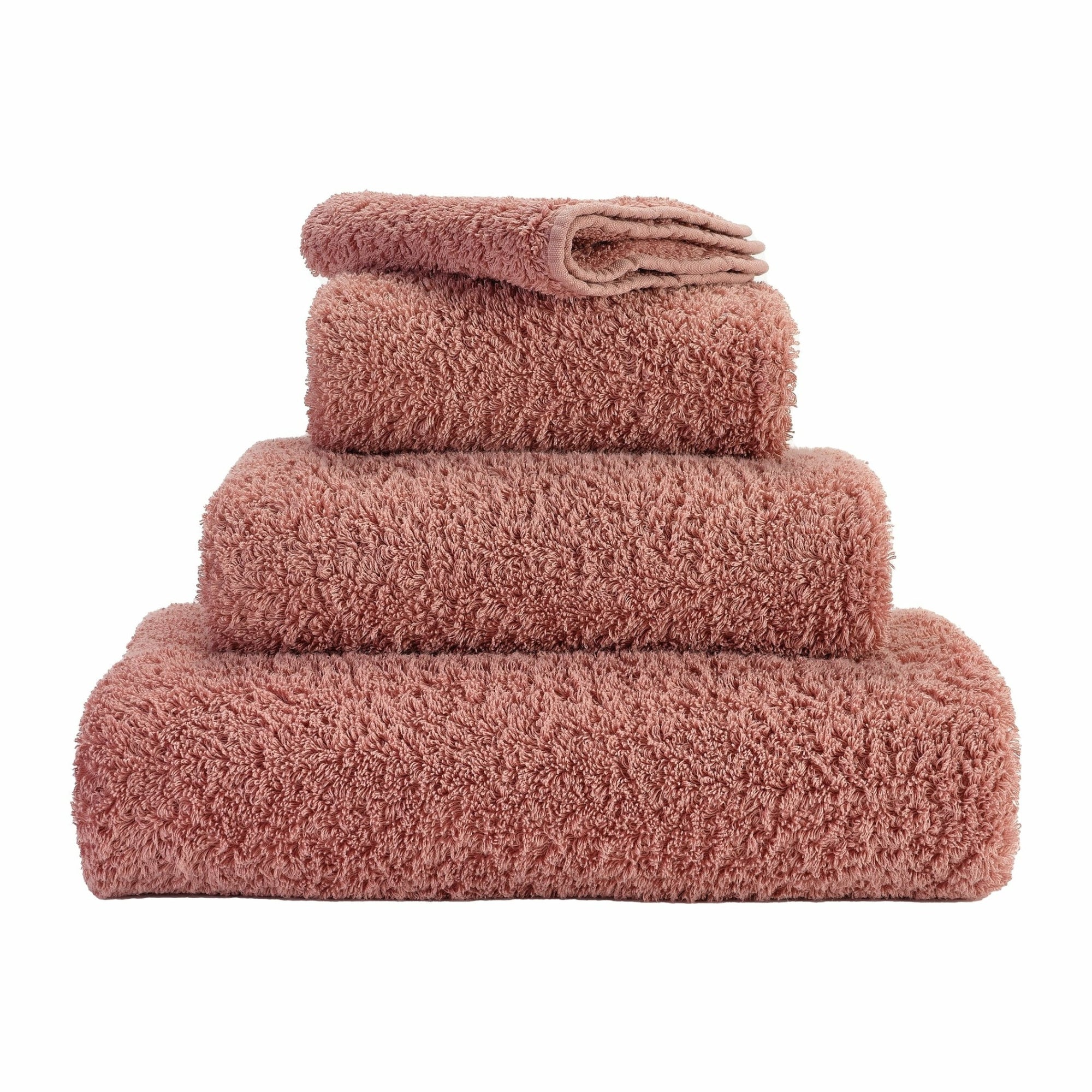 Abyss Super Pile Bath Towels Rosette Fine Linens