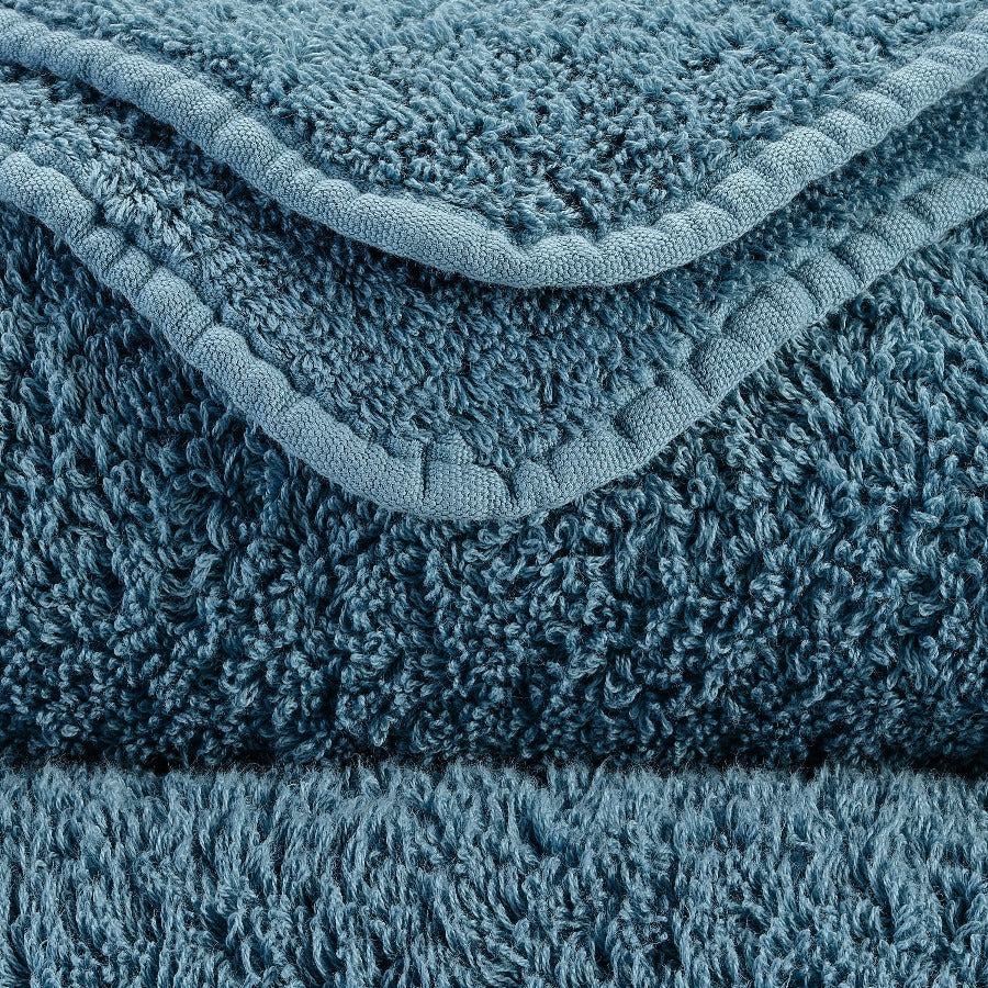 Abyss Super Pile Bath Towels Bluestone Fine Linens Swatch 