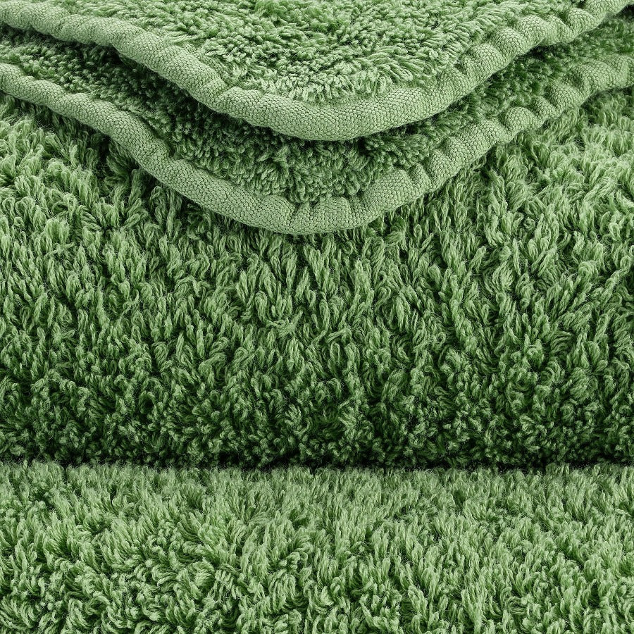 Abyss Super Pile Bath Towels Forest Fine Linens