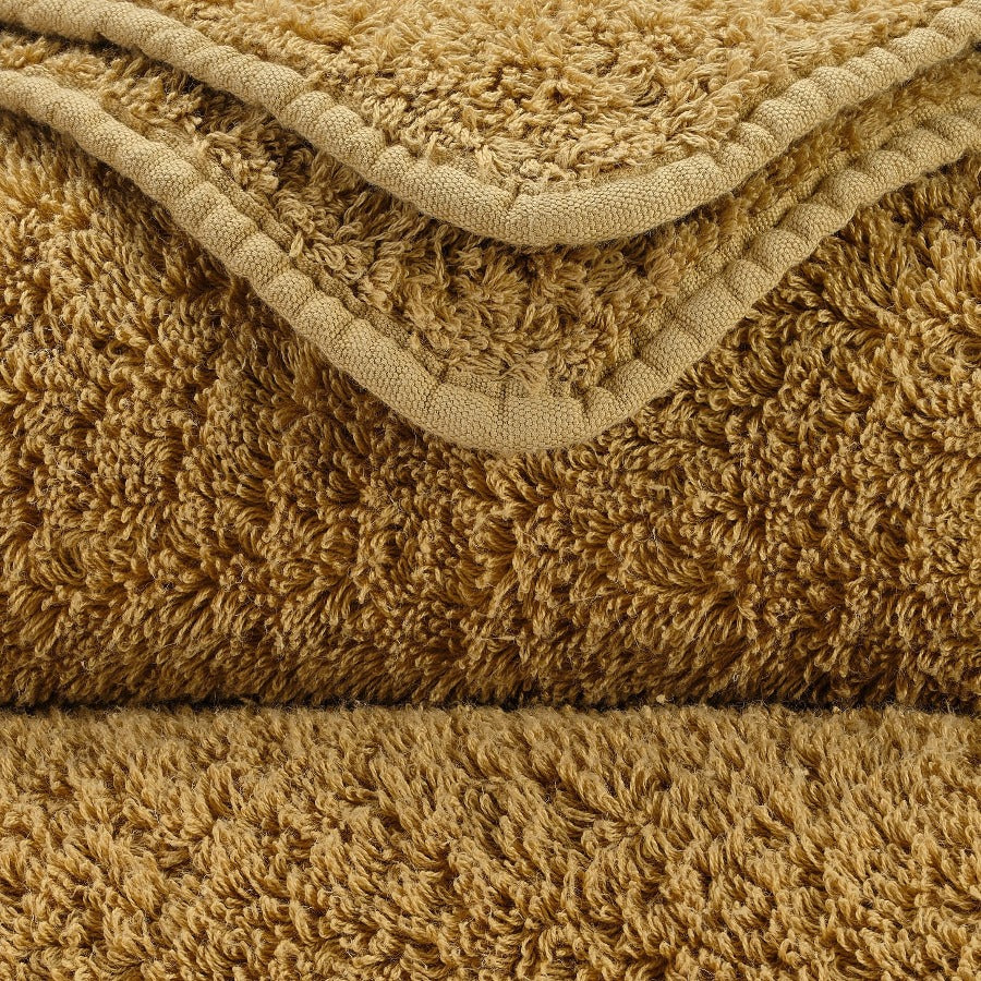 Abyss Super Pile Bath Towels Gold Fine Linens