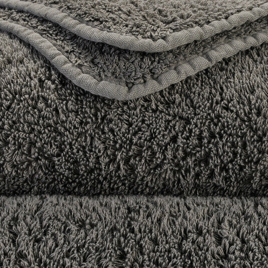 Abyss Super Pile Bath Towels Gris Fine Linens