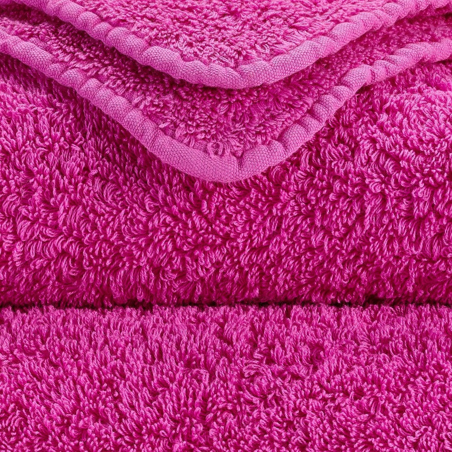 Abyss Super Pile Bath Towels Happy Pink Fine Linens Swatch