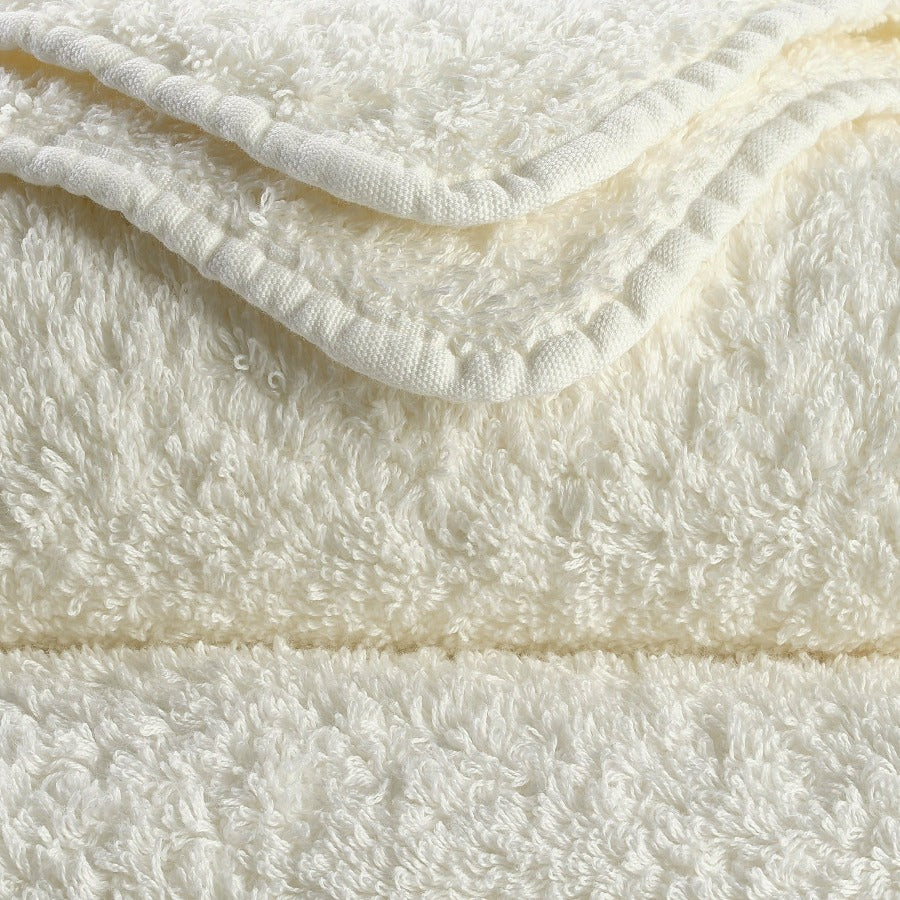 Abyss Super Pile Bath Towels Ivory Fine Linens