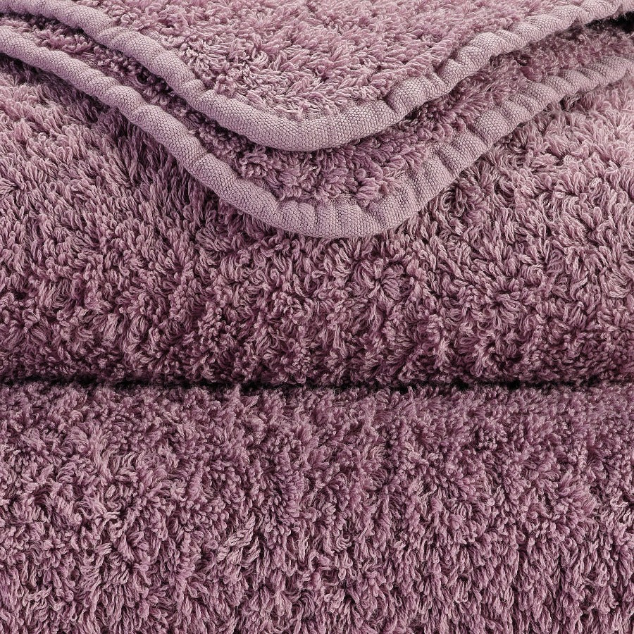 Abyss Super Pile Bath Towels Orchid Fine Linens Swatch