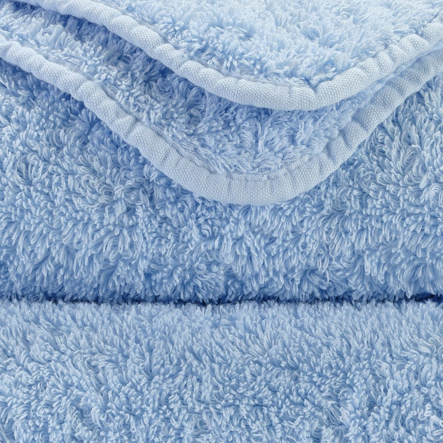 Abyss Super Pile Bath Towels Powder Blue Fine Linens
