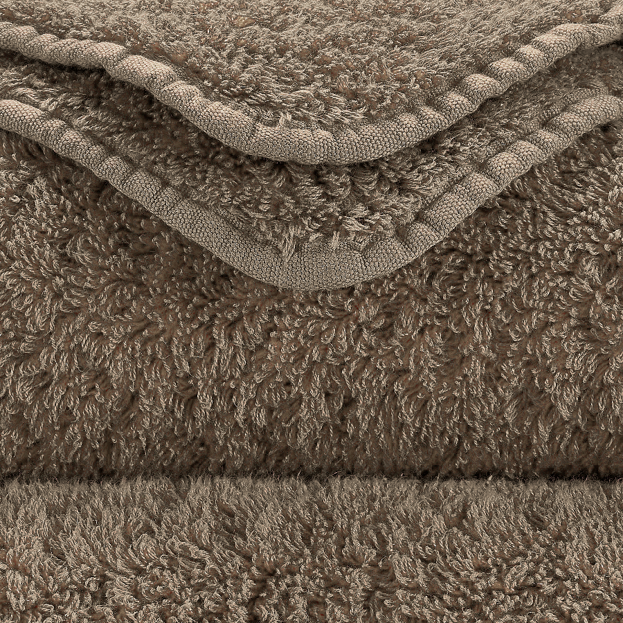 Abyss Super Pile Bath Towels and Mats - Taupe (711)
