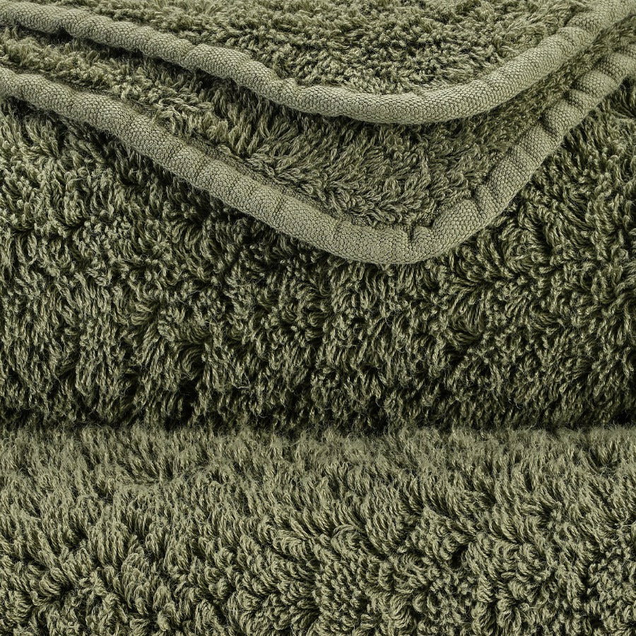 Abyss Super Pile Bath Towels Khaki Fine Linens