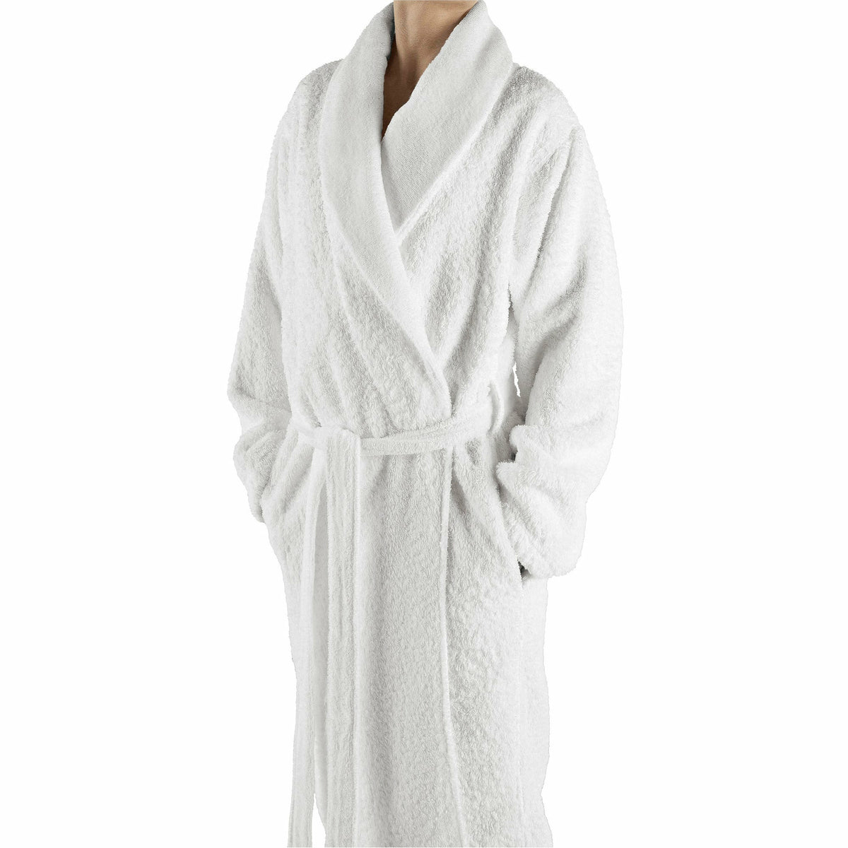 Abyss Super Pile Bath Robes Whole Body White Fine Linens