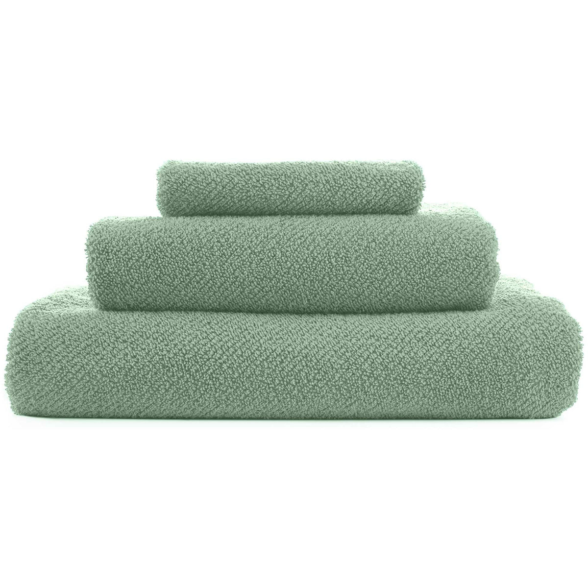Abyss Twill Bath Towels Pile Aqua (210) Fine Linens