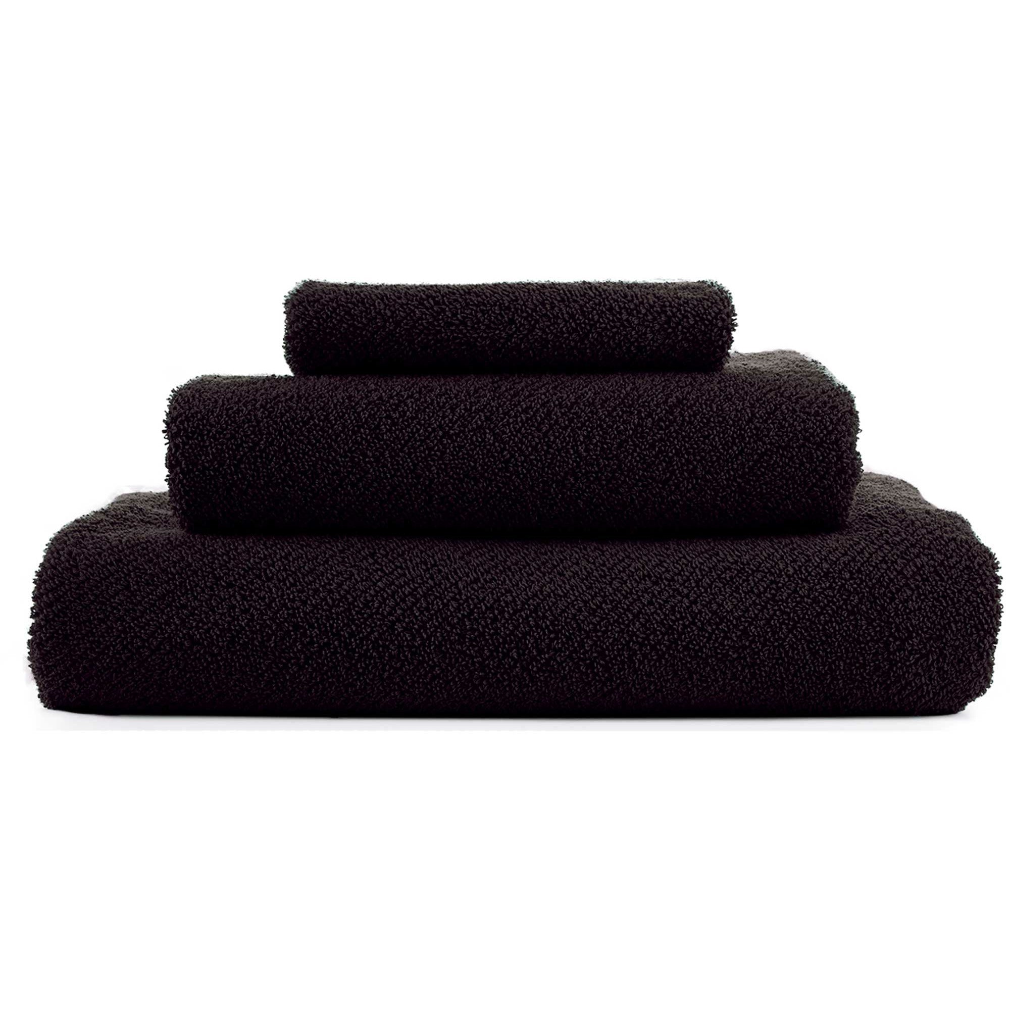 Black and cream online bath towels