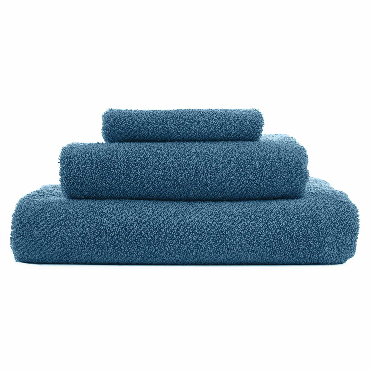 Abyss Twill Bath Towels Pile Bluestone (306) Fine Linens