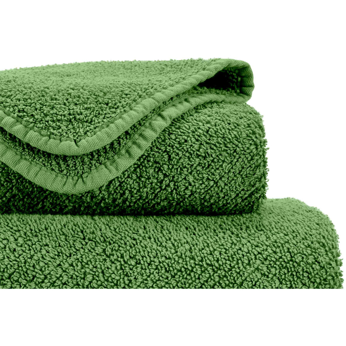Abyss Twill Bath Towels Close Up Forest (205) Fine Linens