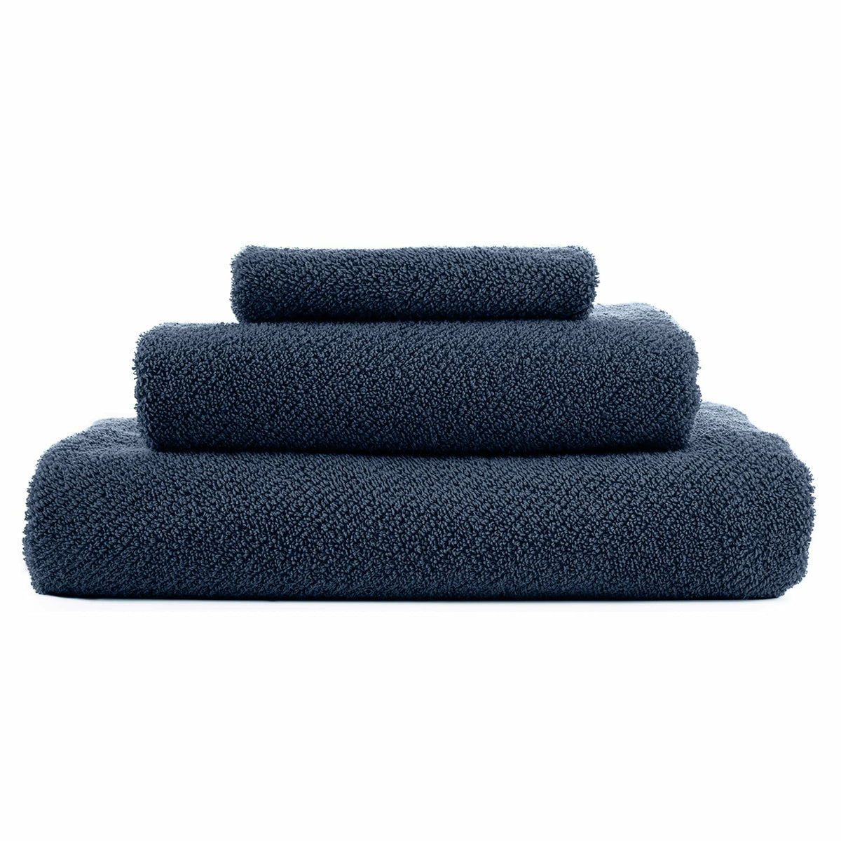 Abyss Twill Bath Towels Pile Denim (307) Fine Linens