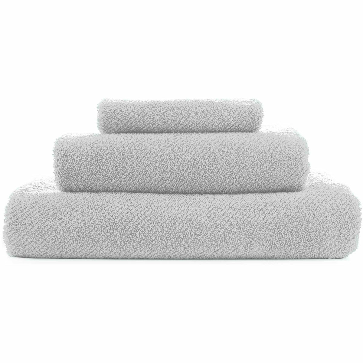 Abyss Twill Bath Towels Pile Platinum Fine Linens