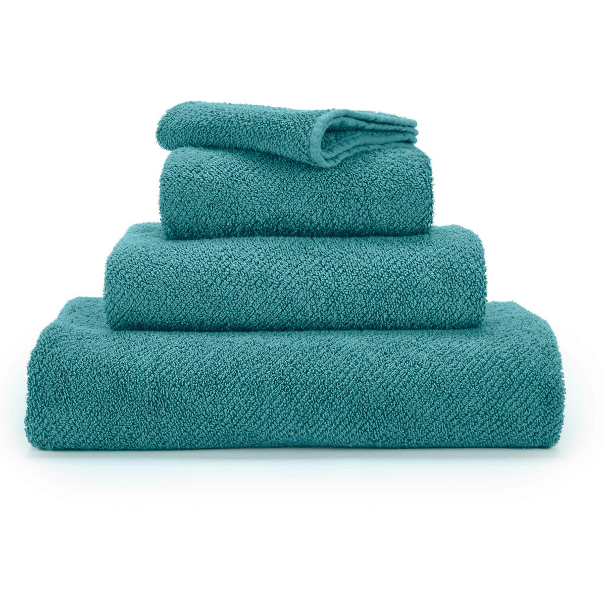 Abyss Twill Bath Towels Stack Dragonfly (325) Fine Linens