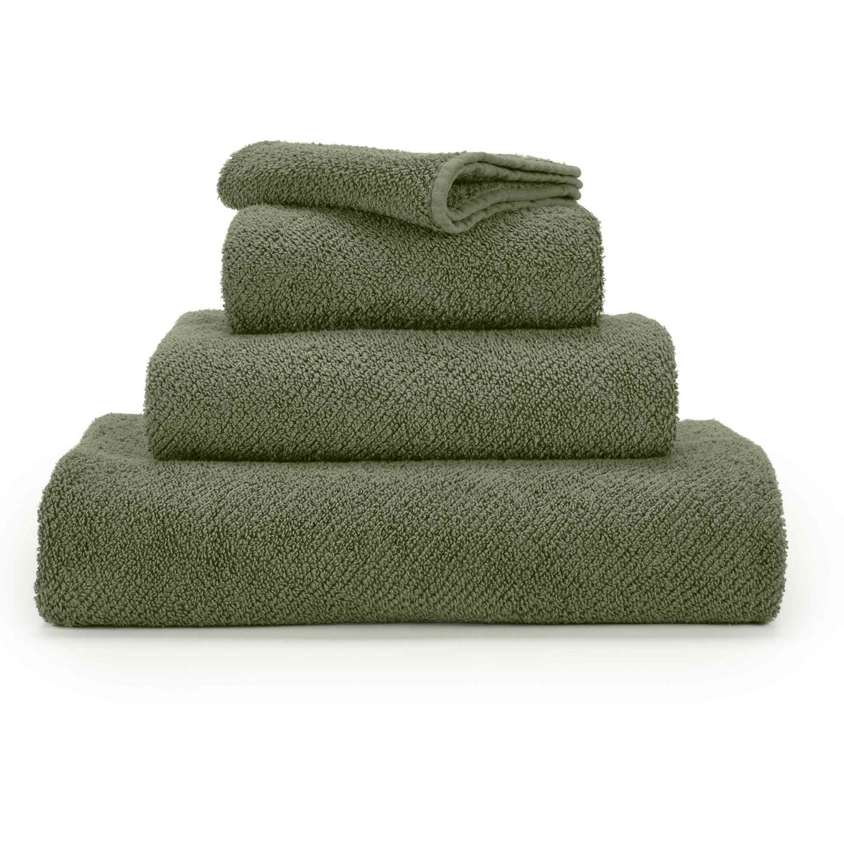 Abyss Twill Bath Towels Stack Khaki (275)