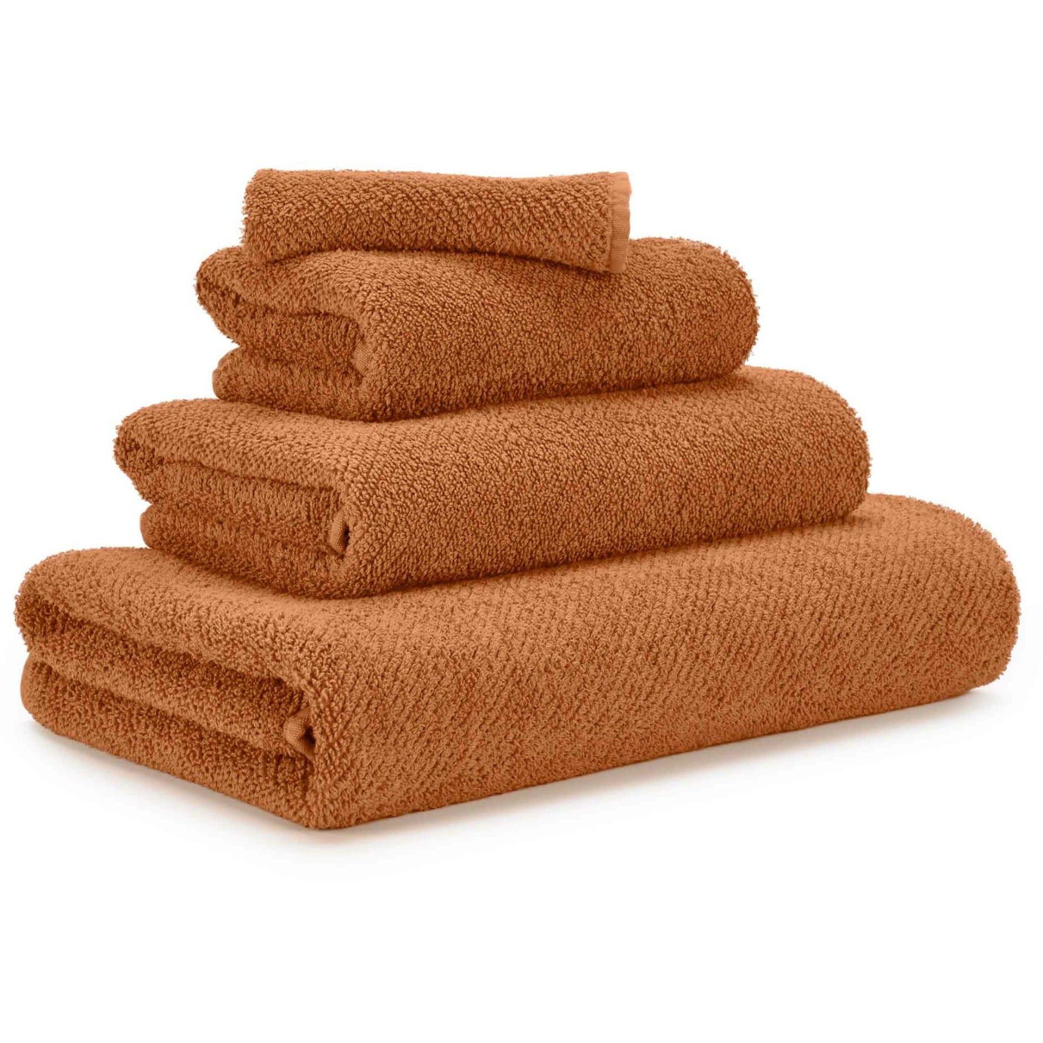 Abyss Twill Bath Towels - Caramel