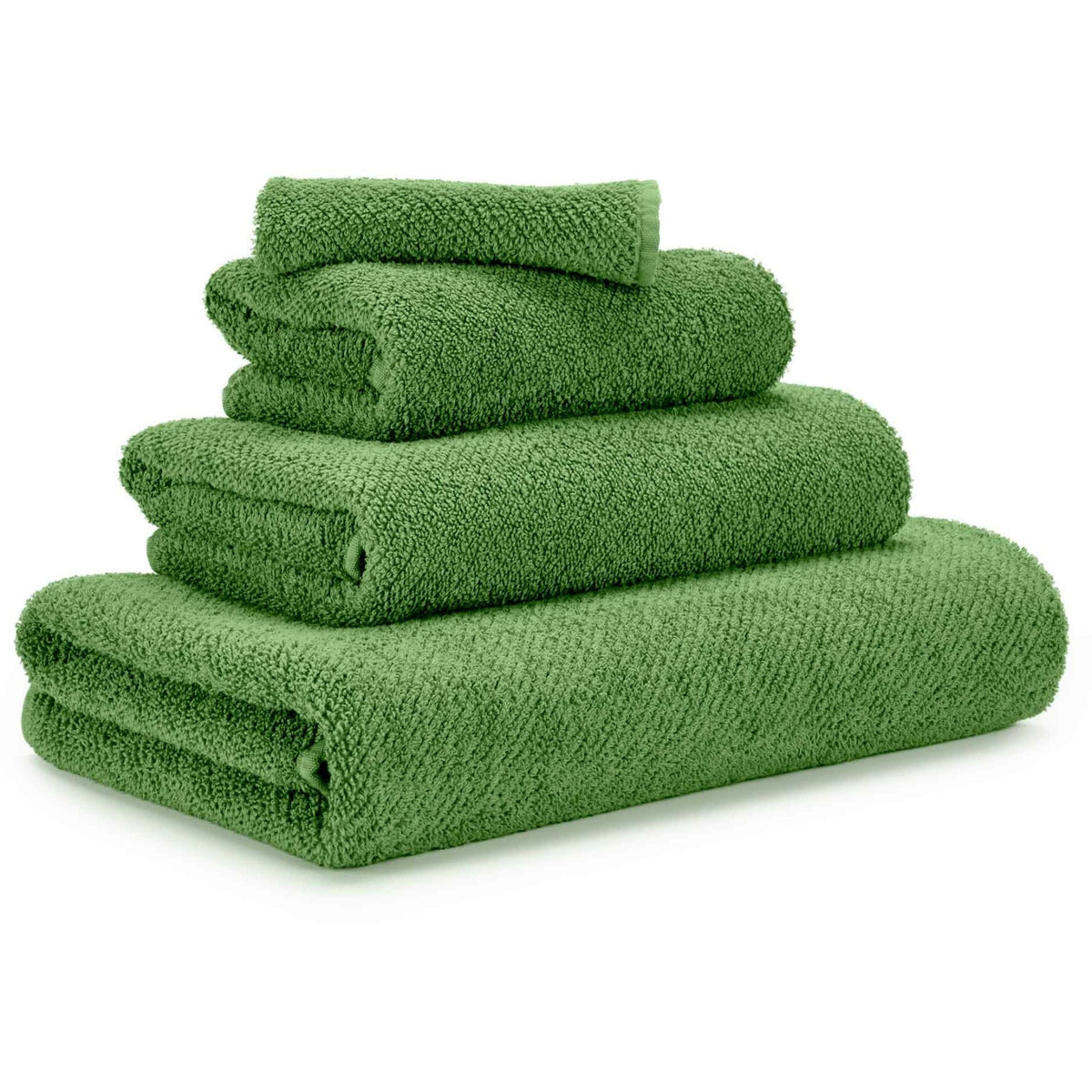 Abyss Twill Bath Towels Forest (205) Fine Linens