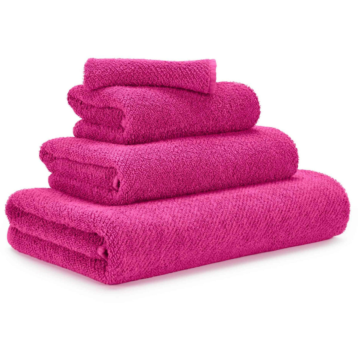 Abyss Twill Bath Towels Happy Pink Fine Linens Fine Linens