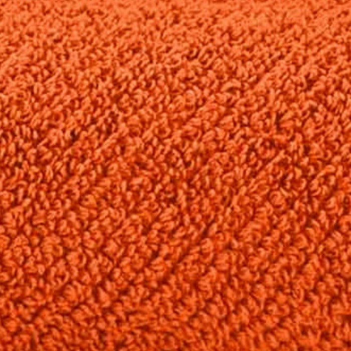 Abyss Twill Bath Towels Swatch Tangerine Fine Linens 