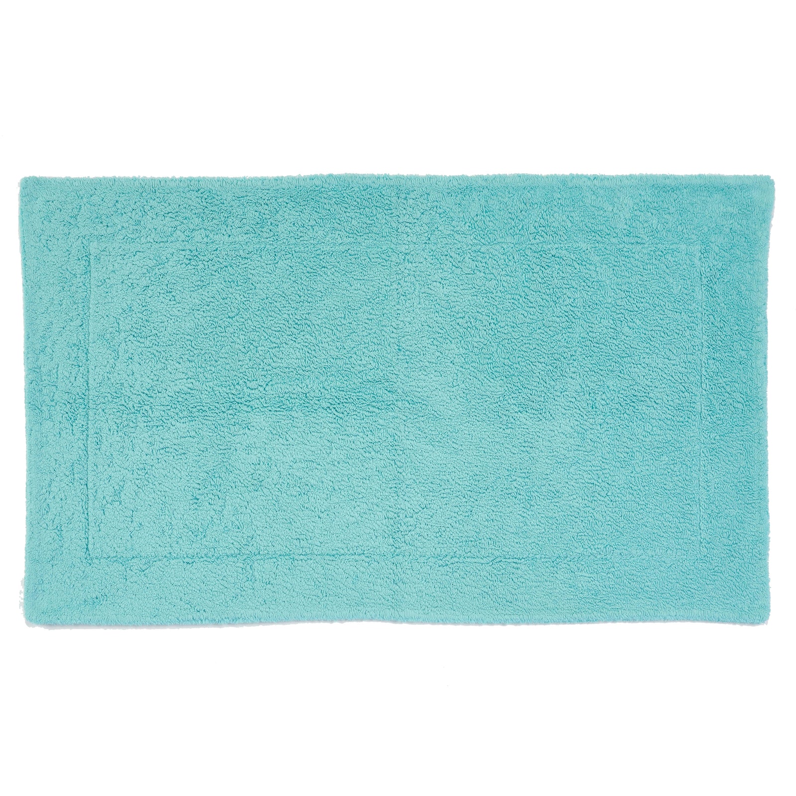 Abyss Double Bath Tub Mat Turquoise (370) Fine Linens