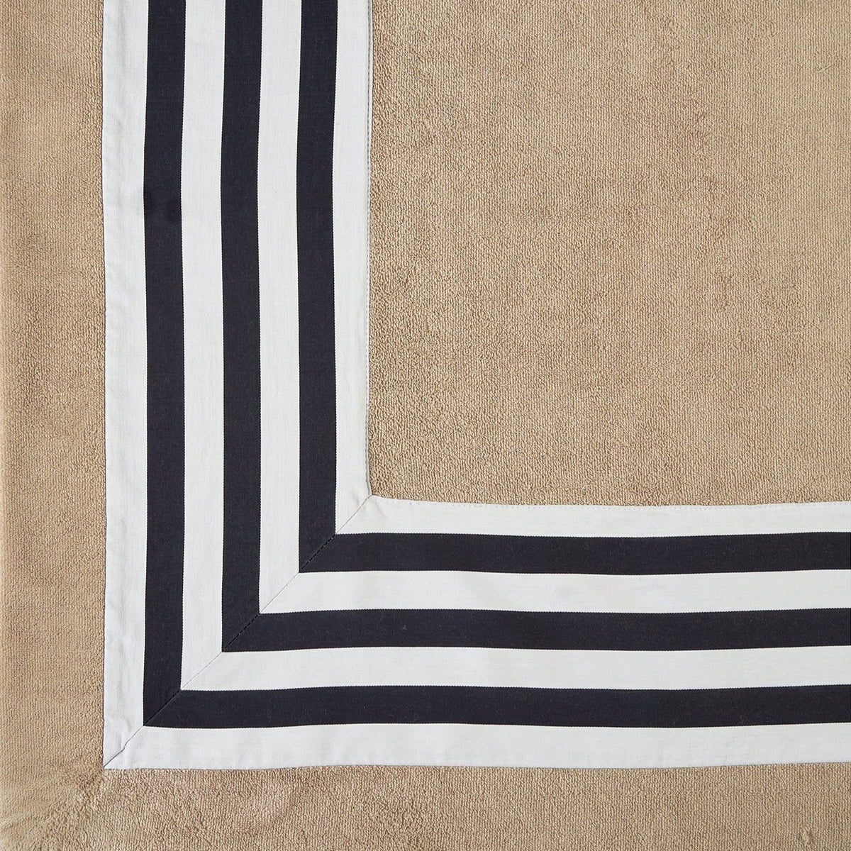 Abyss Cannes Beach Towels Swatch Taupe Fine Linens