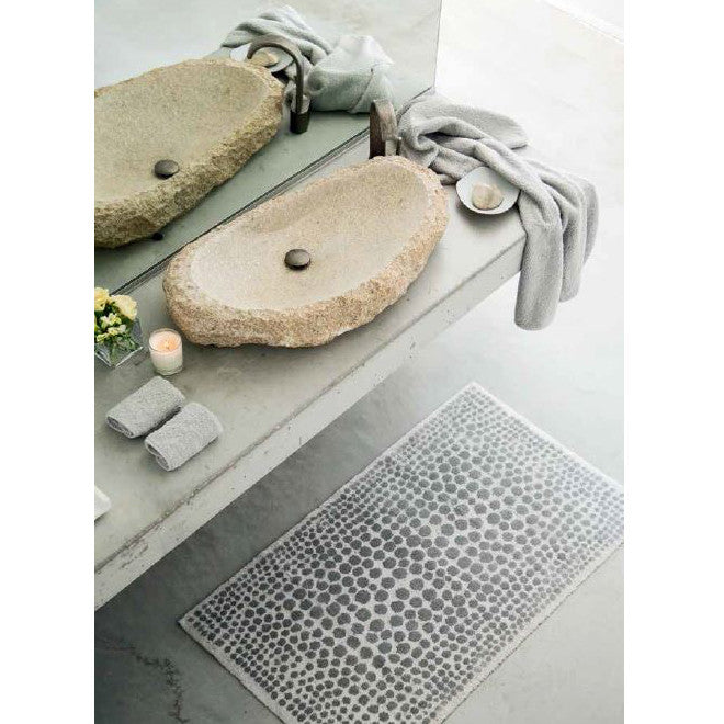 Abyss Habidecor Dolce Bath & Area Rugs - Silver
