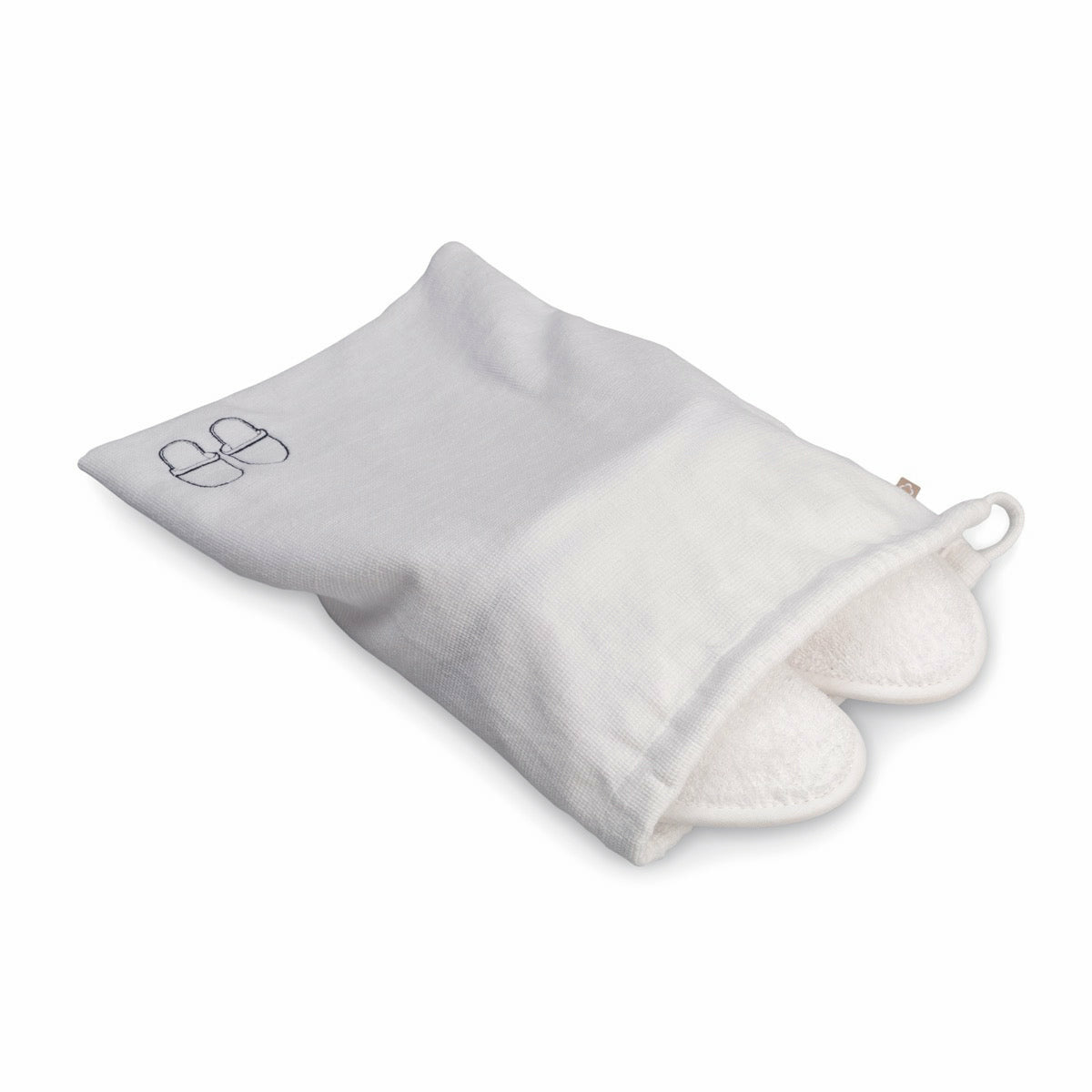 Abyss Saxo Towels &amp; Accessories Slippers in Mesh Bag Fine Linens