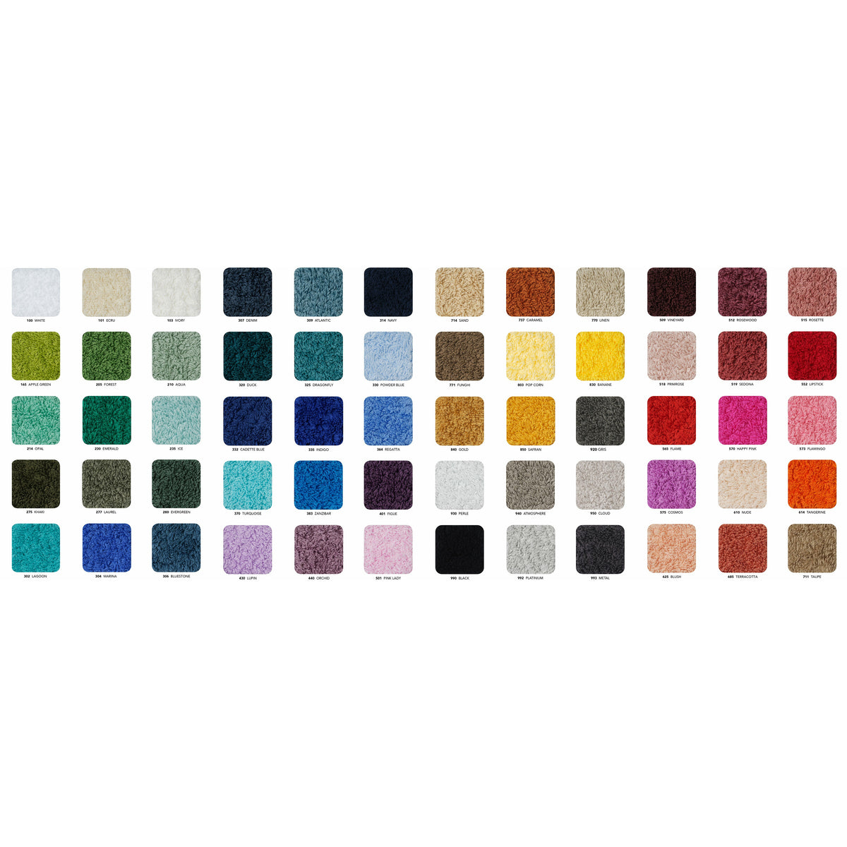 Abyss Color Chart