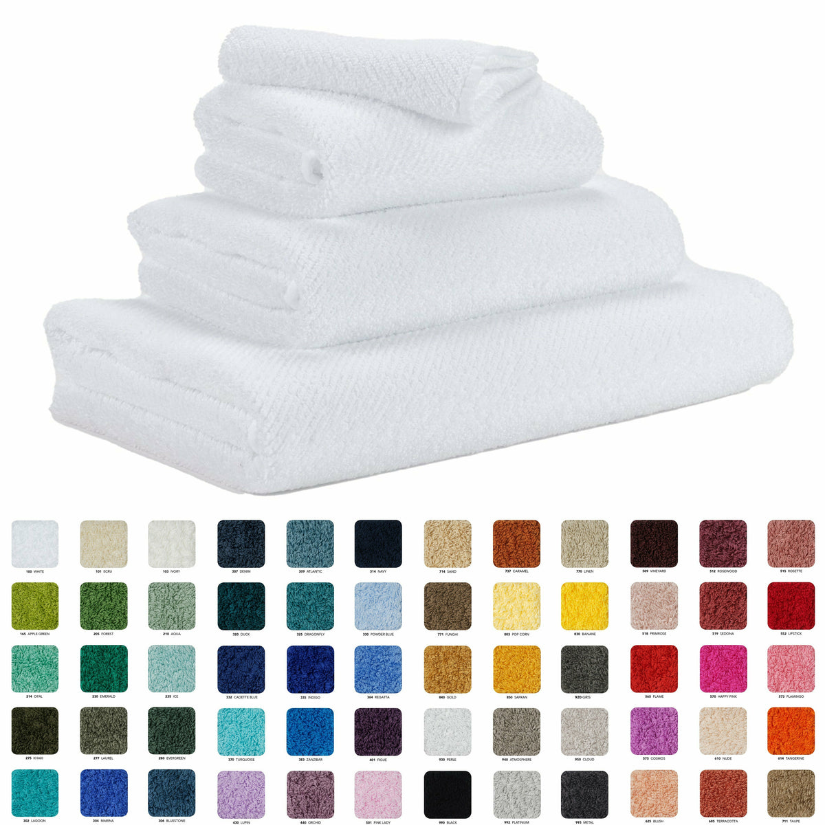 Abyss Twill Bath Towels Colors Fine Linens 