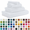 Abyss Twill Bath Towels Multi Colors Stack Fine Linens 