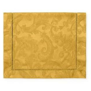 Sferra Acanthus Table Fine Linens Gold Runners