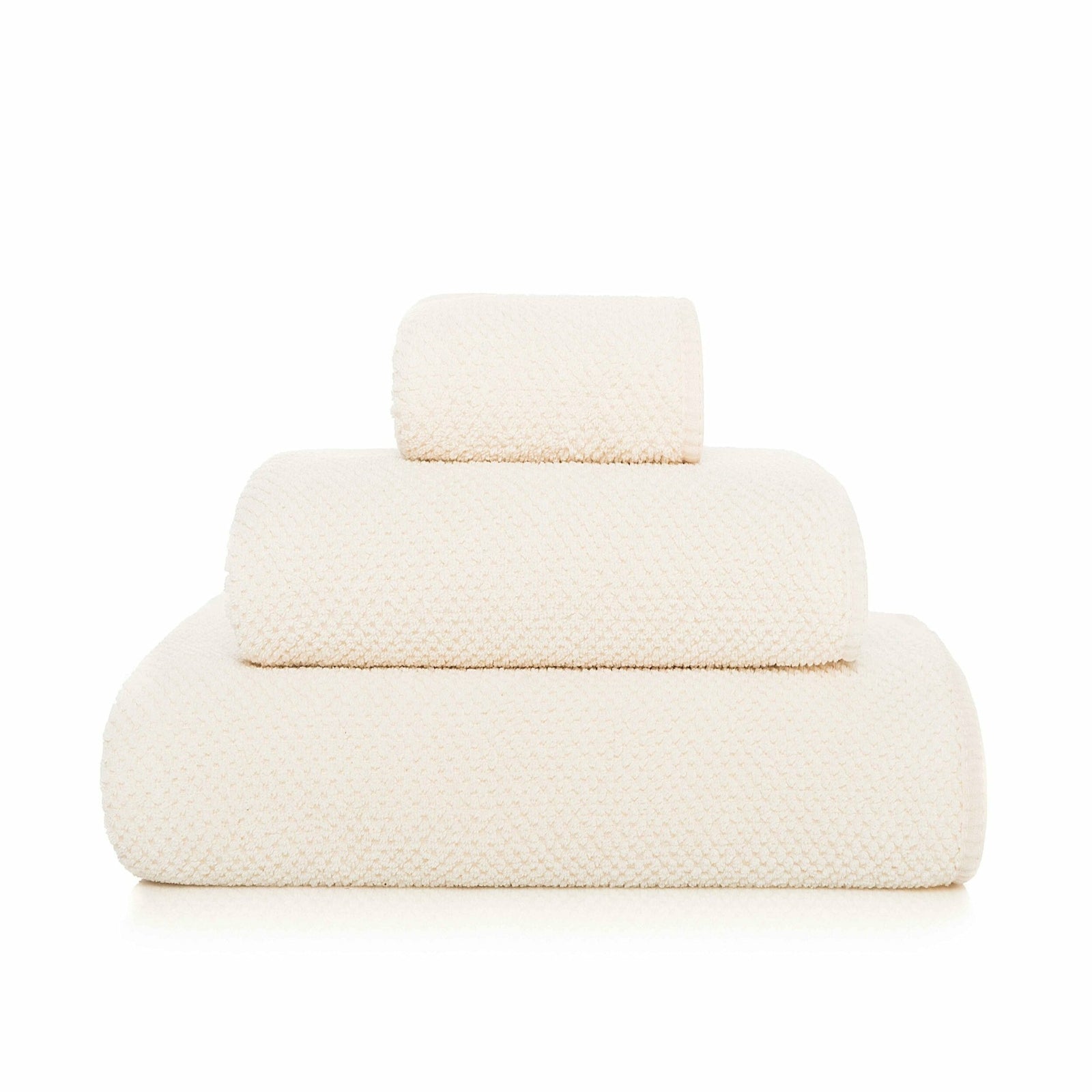 Graccioza Bee Waffle Towels Natural Fine Linens