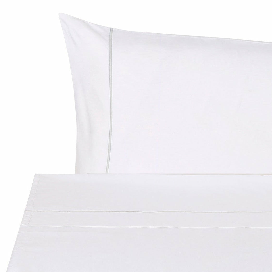 BOVI Classic Hotel Bedding Pillowcase White Dove Fine Linens