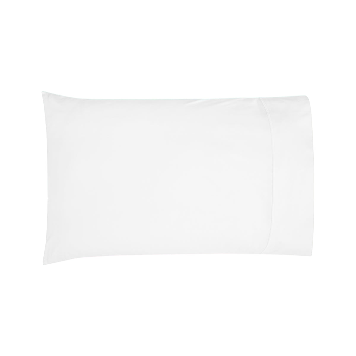 Silo of BOVI Classic Hotel Bedding Pillowcase White/White Fine Linens