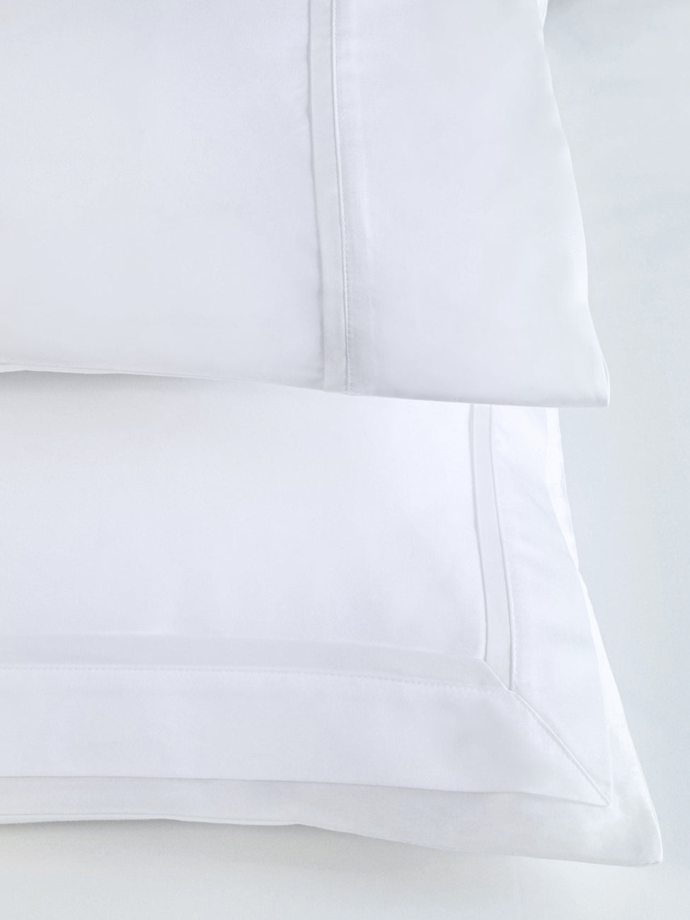 BOVI Estate Bedding Detail White/White Fine Linens