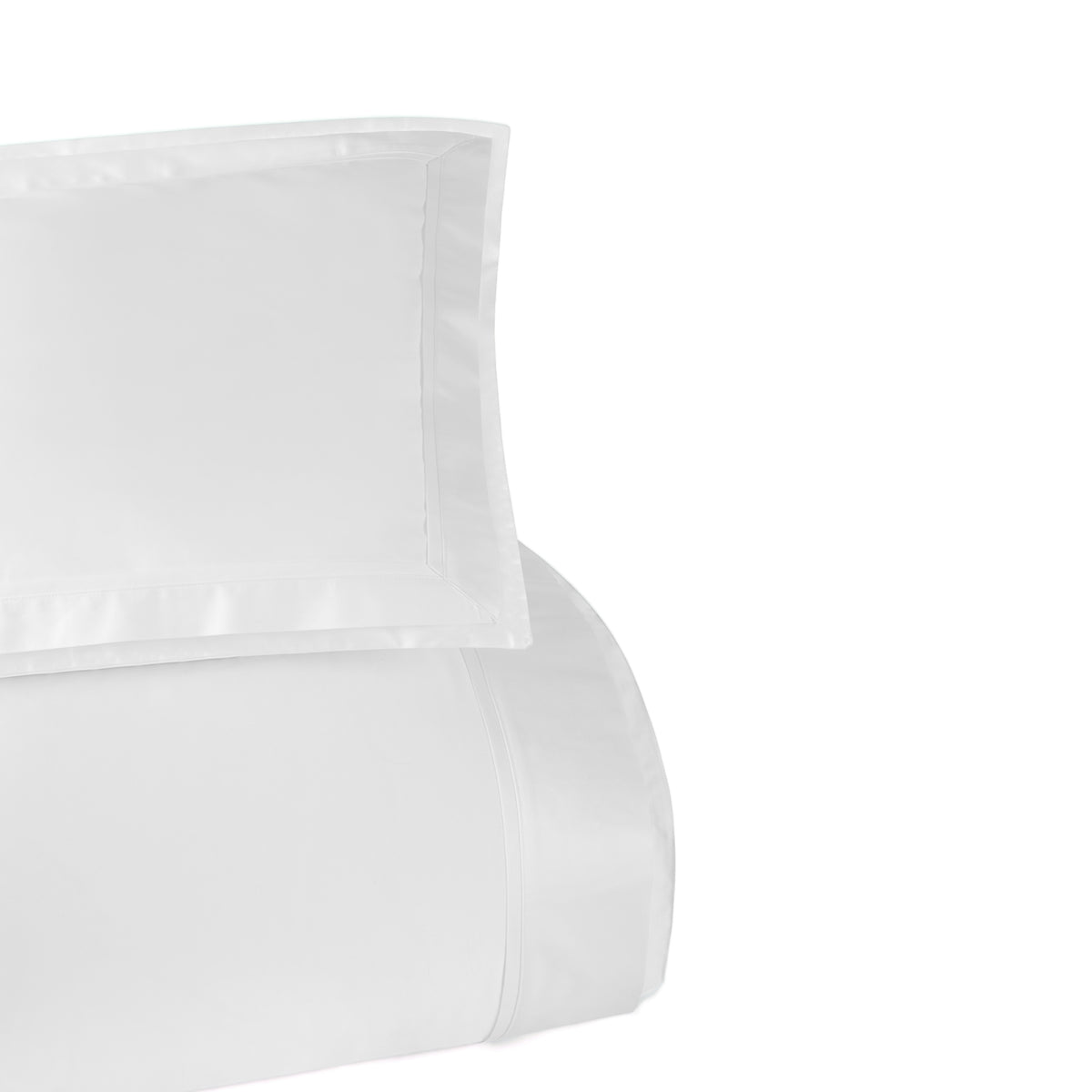 BOVI Estate Bedding Side White/White Fine Linens
