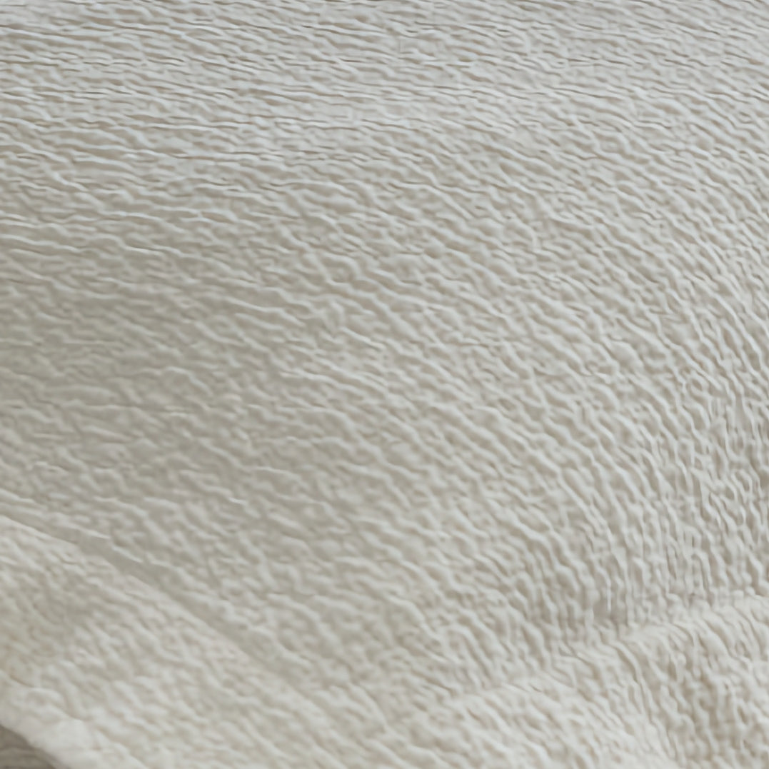 BOVI Lucca Matelass and Shams with Swatch Ivory color